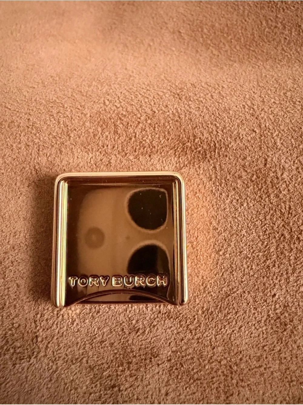 🤍New Tory Burch Charlie Suede Shoulder Bag in Toffee